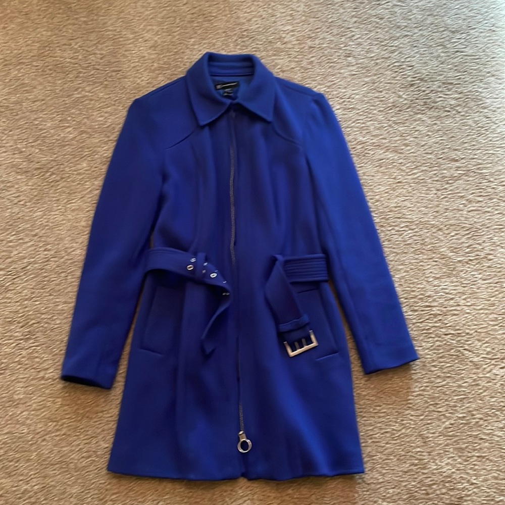 INC winter trench coat